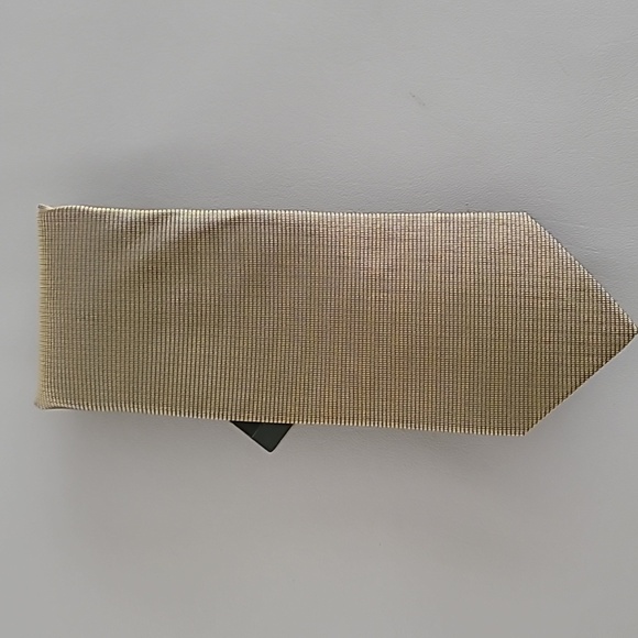 Murano 100% Silk Yellow Gold Tie - Picture 1 of 7